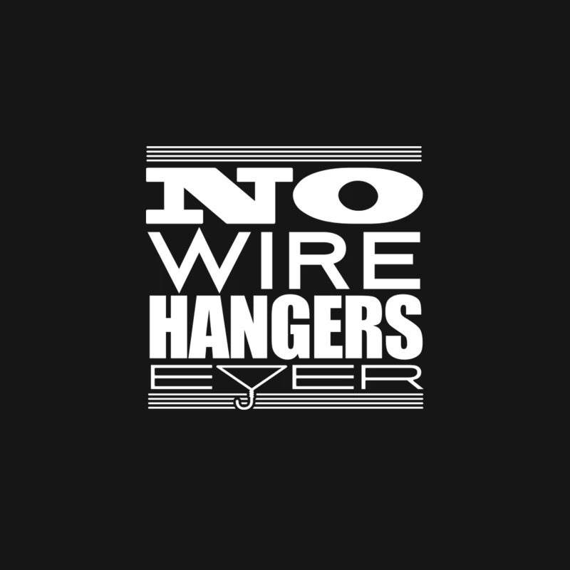 No Wire Hangers Ever! Desk Mat