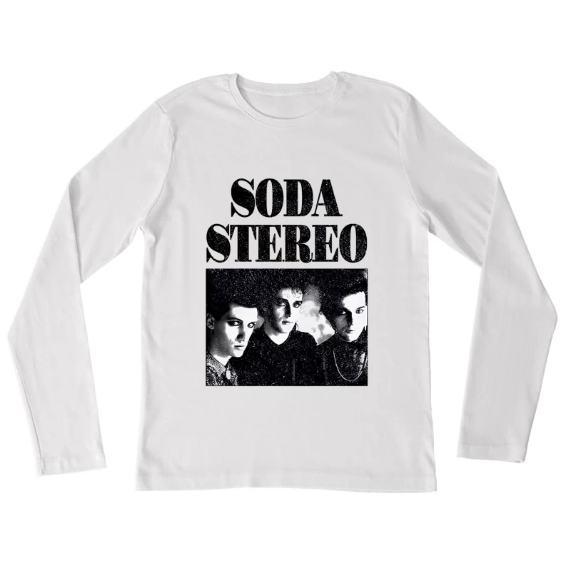 Soda Stereo Band Retro Female Long Sleeve T-Shirt