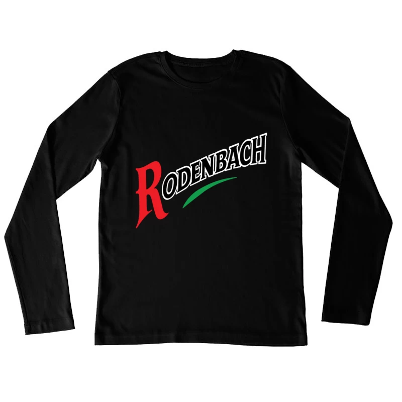 Rodenbach Beer Brand Logo Design Female Long Sleeve T-Shirt