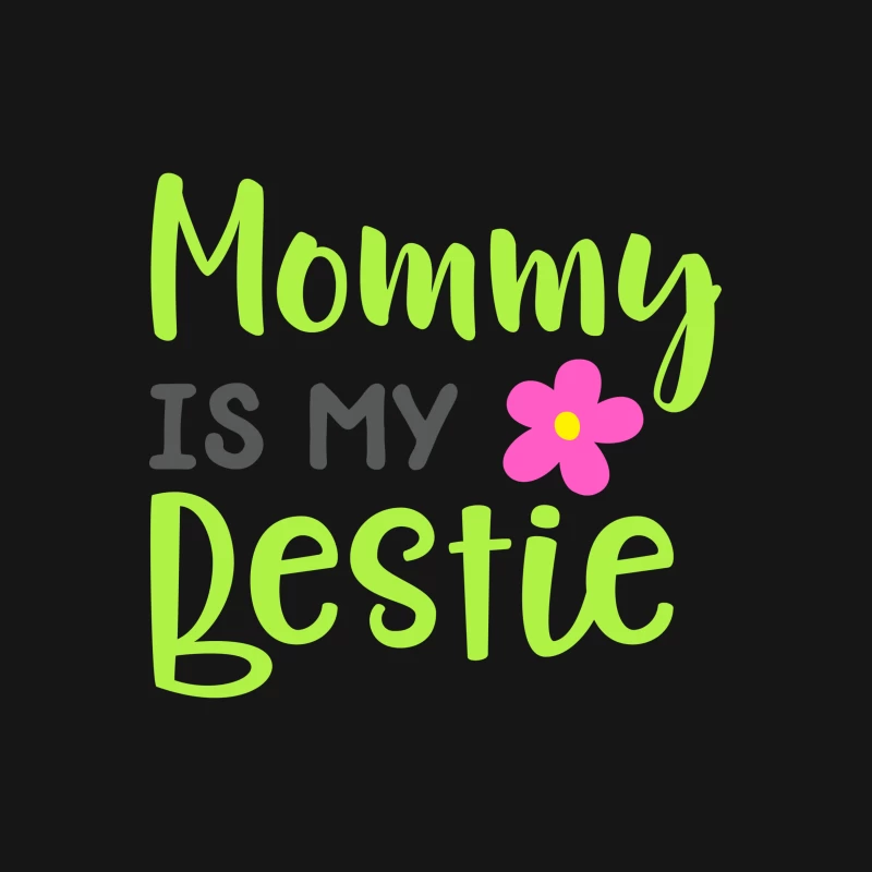 Maman est ma meilleure amie Femme T-Shirt