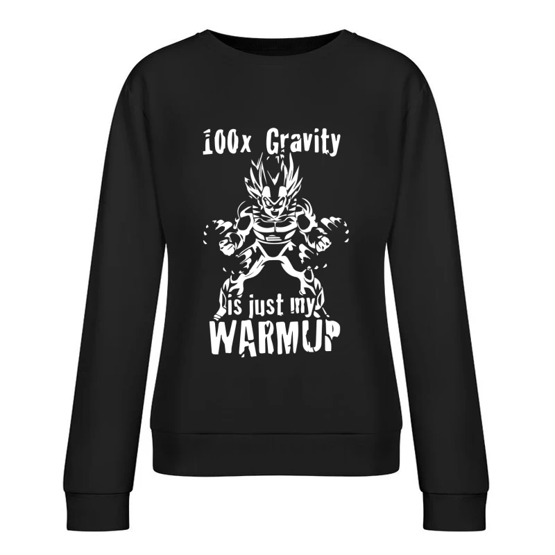 100 Times Gravity Female Pullover Sweatshirt