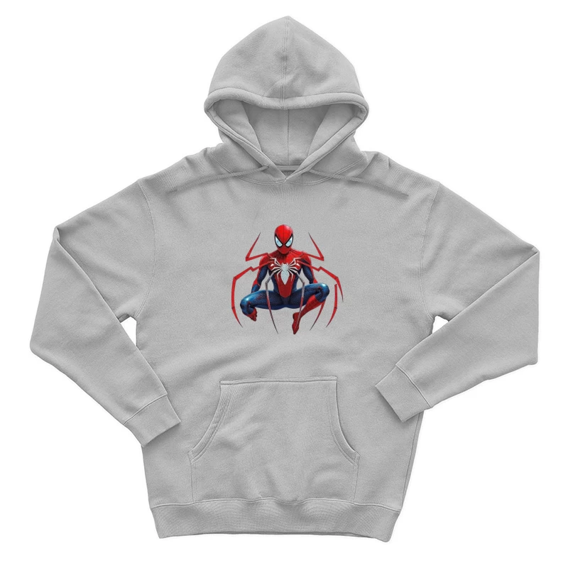 Spider-Man Advanced Suit from Marvel's Spider-Man Video Game Male Pullover Hoodie