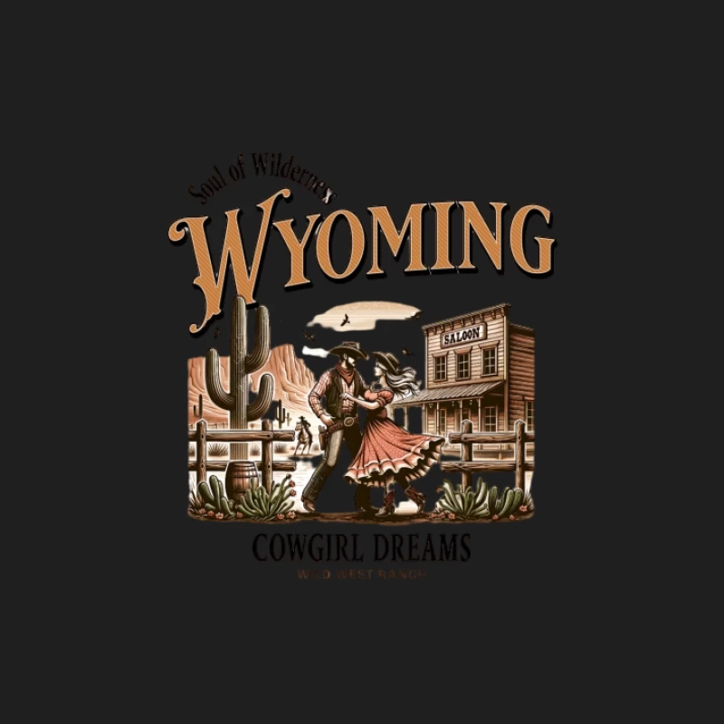 Western Tanz in Wyoming Herren Tanktops