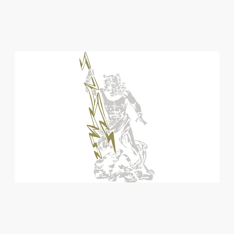 Zeus Gott Griechenland Olymp Herrscherblitz Jupiter Mythologie Travel Mug