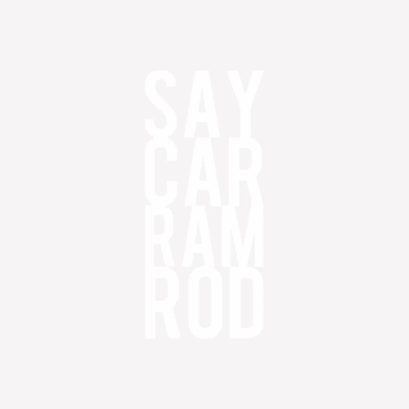 Say Car Ram Rod Male T-Shirt
