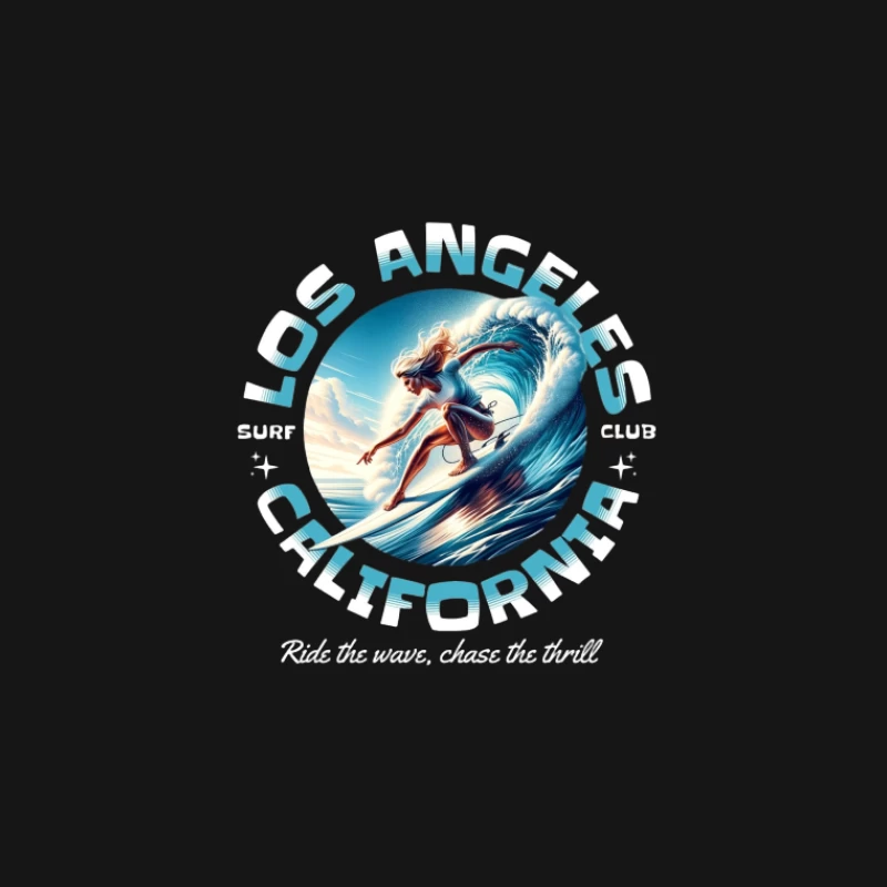 Surfen in Los Angeles, Kalifornien Herren T-Shirt