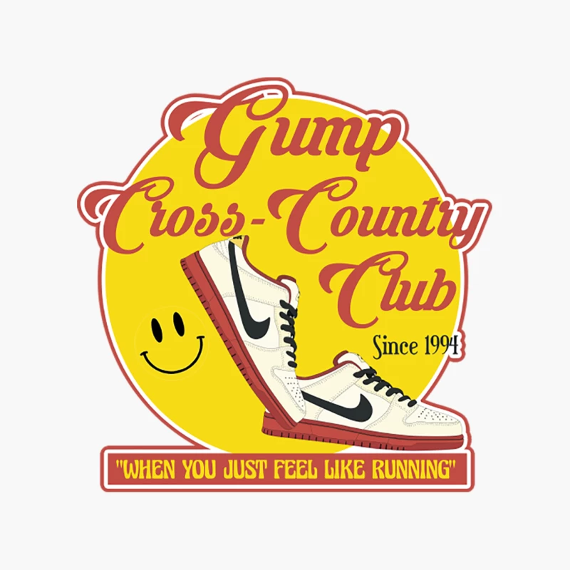 Forrest Gump Cross Country Club Cotton Tote Bag