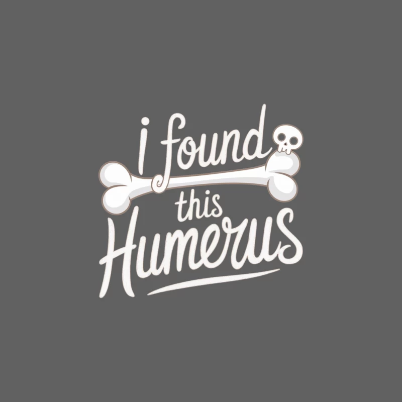 Humorous Bone Pun Sketch Male Tank Top