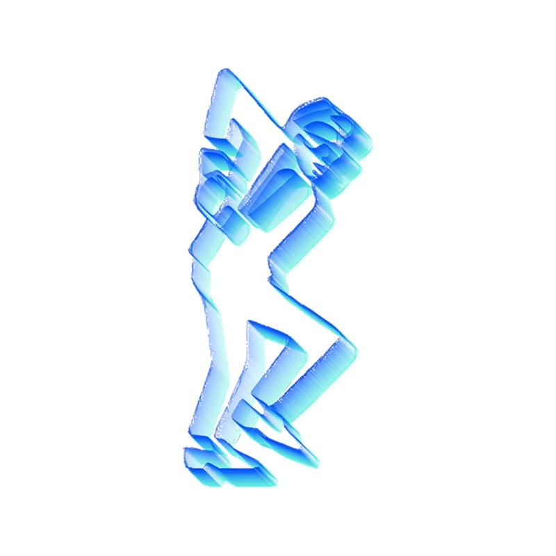 3D Neon Rudeboy Ska Man Design Tapestry
