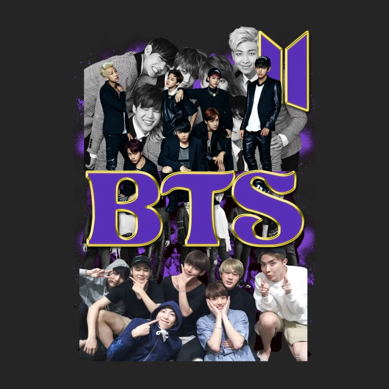 BTS: A Global K-Pop Phenomenon Male Pullover Sweatshirt