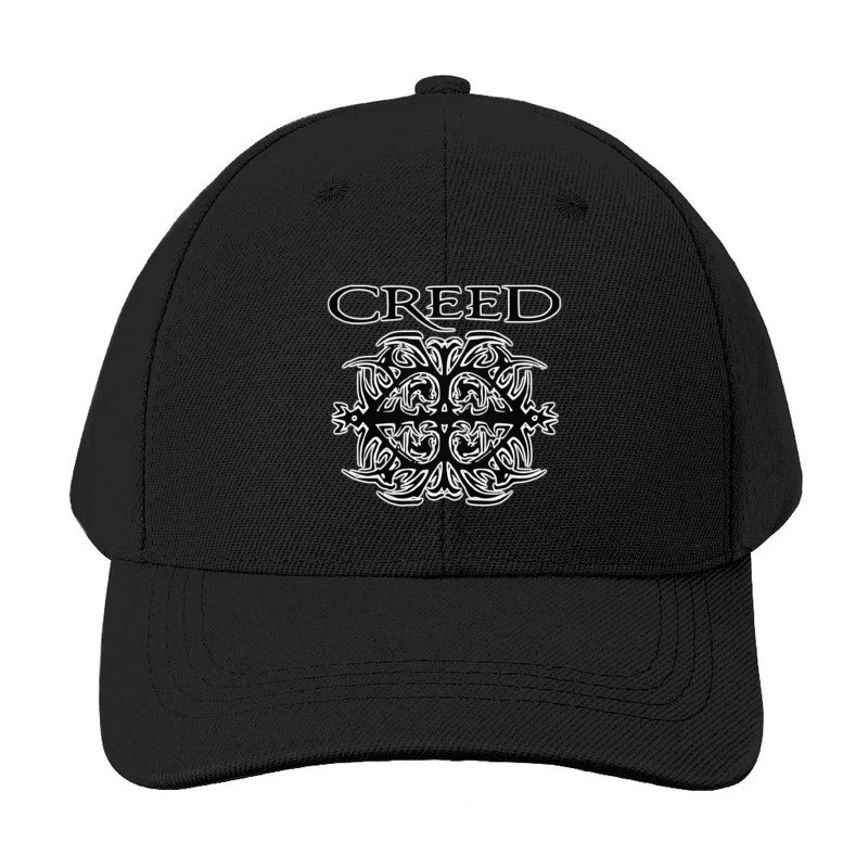 Creed Band Logo with Tribal Gothic Design Baseball Cap