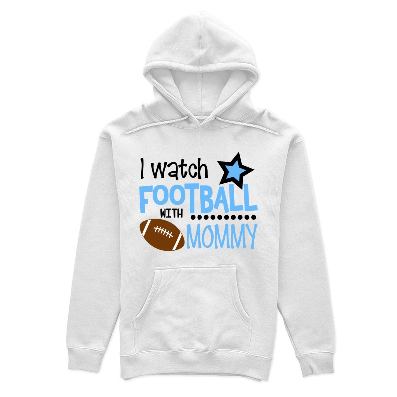 Regarder le football avec maman Femme Sweat à capuche