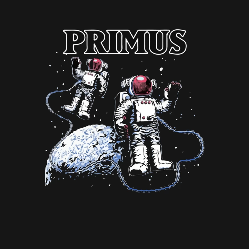 Primus Band Space Astronaut Art Illustration Male T-Shirt