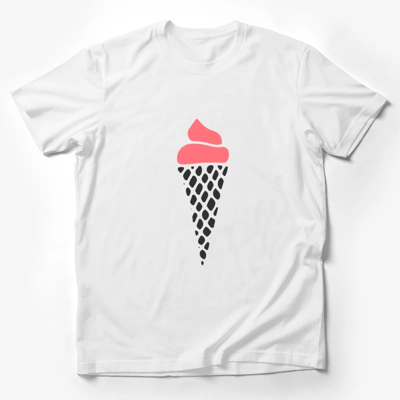Glace en cône stylisé Homme T-Shirt