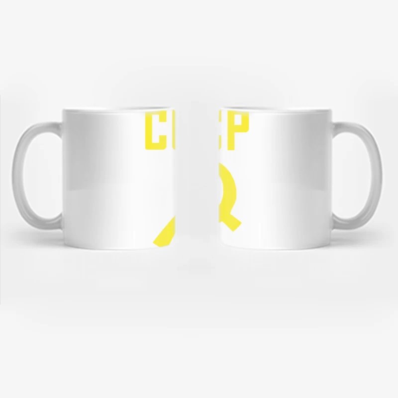 CCCP Hammer & Sickle  Soviet Union Communist Communism Russia Red Star Coffee Mug