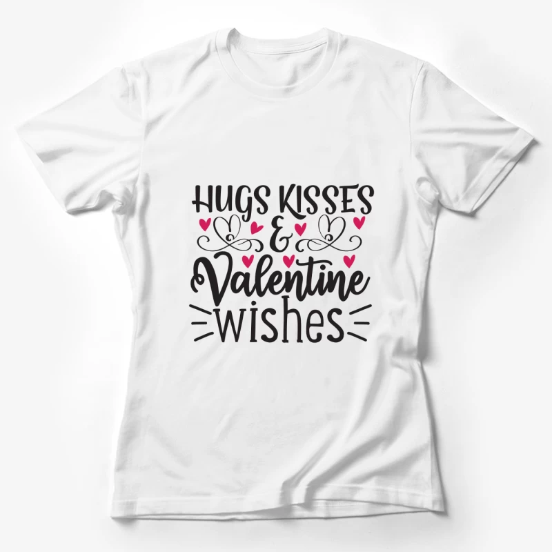 Amour et souhaits de la Saint-Valentin Femme T-Shirt