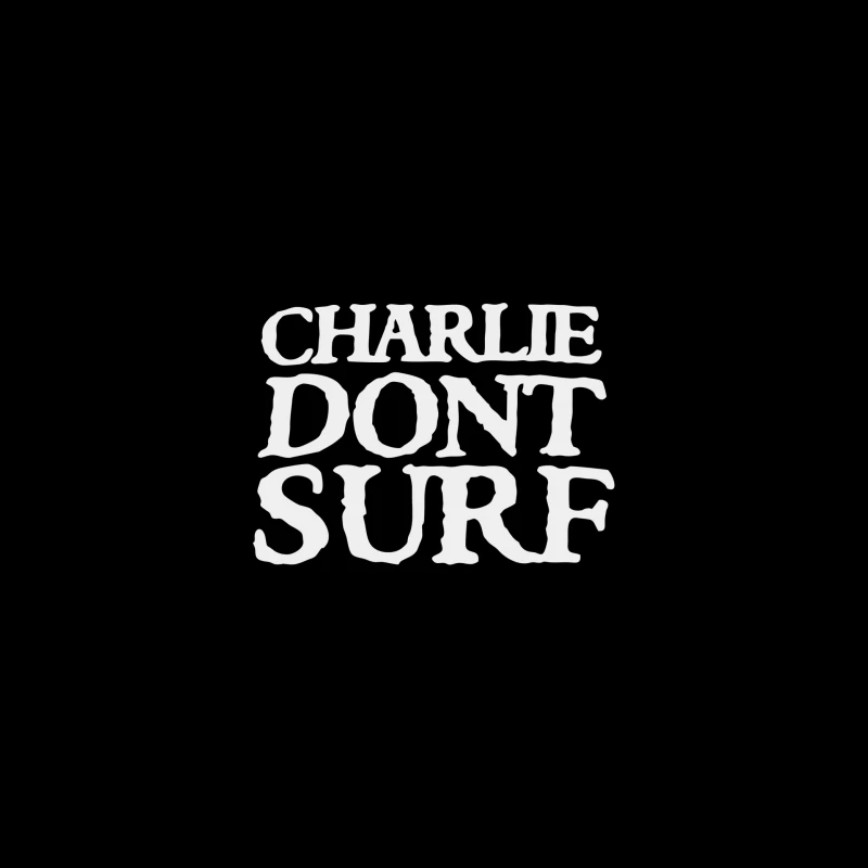 Charlie Don't Surf Desk Mat