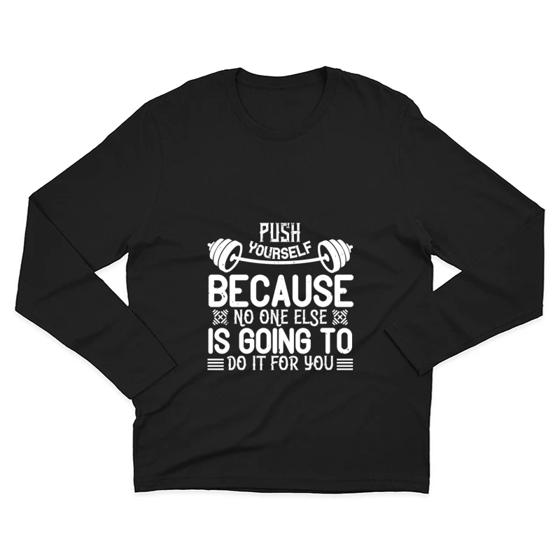 Motivation fitness et auto-discipline Homme Manches Longues T-Shirt