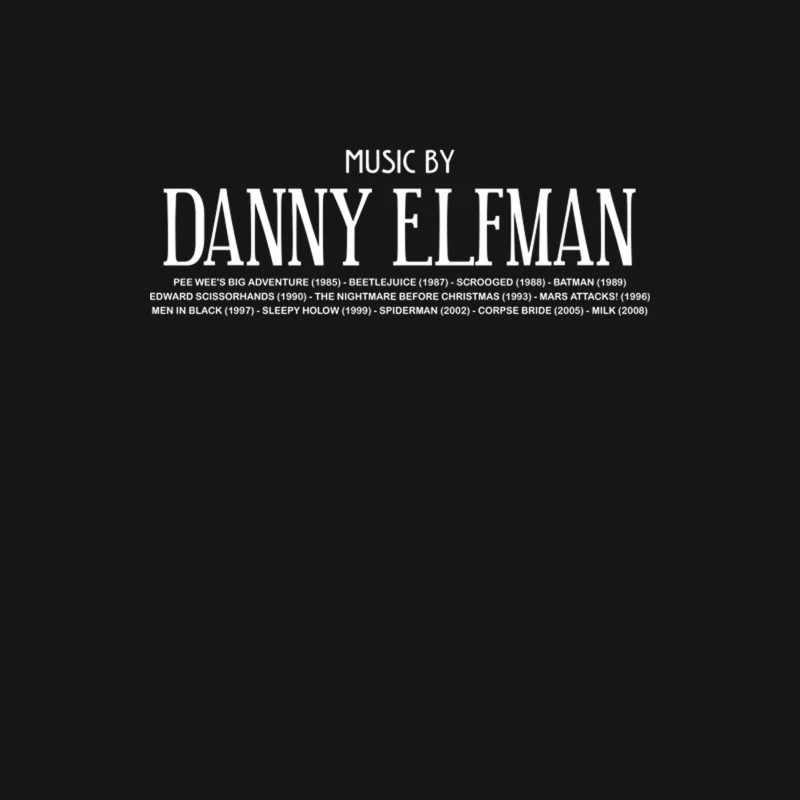 Music By Danny Elfman Female Long Sleeve T-Shirt