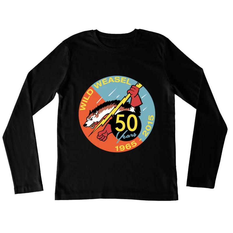 Wild Weasel 50 Years Female Long Sleeve T-Shirt