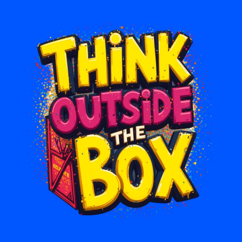 Think Outside the Box Design Pin