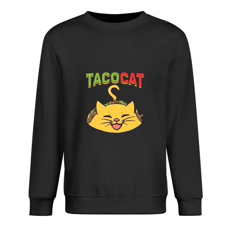 Illustration de chat taco mignon Homme Sweat-shirt à enfiler