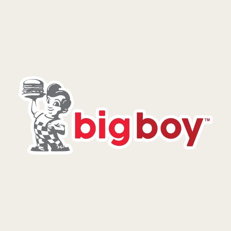 Iconic Big Boy Restaurant Logo Bucket Hat