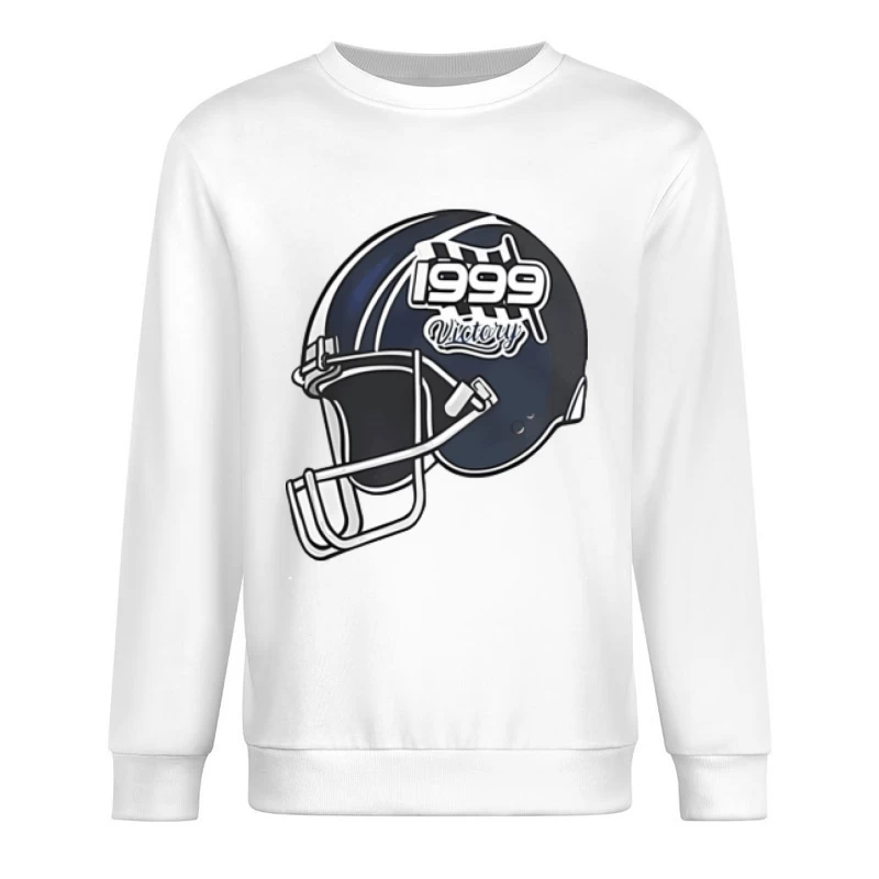 Amerikanischer Fußballhelm 1999 Sieg Herren Pullover Sweatshirt