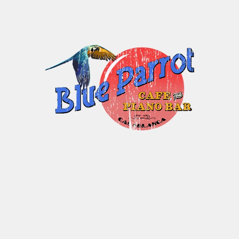 Blue Parrot Cafe & Piano Bar Male Tank Top