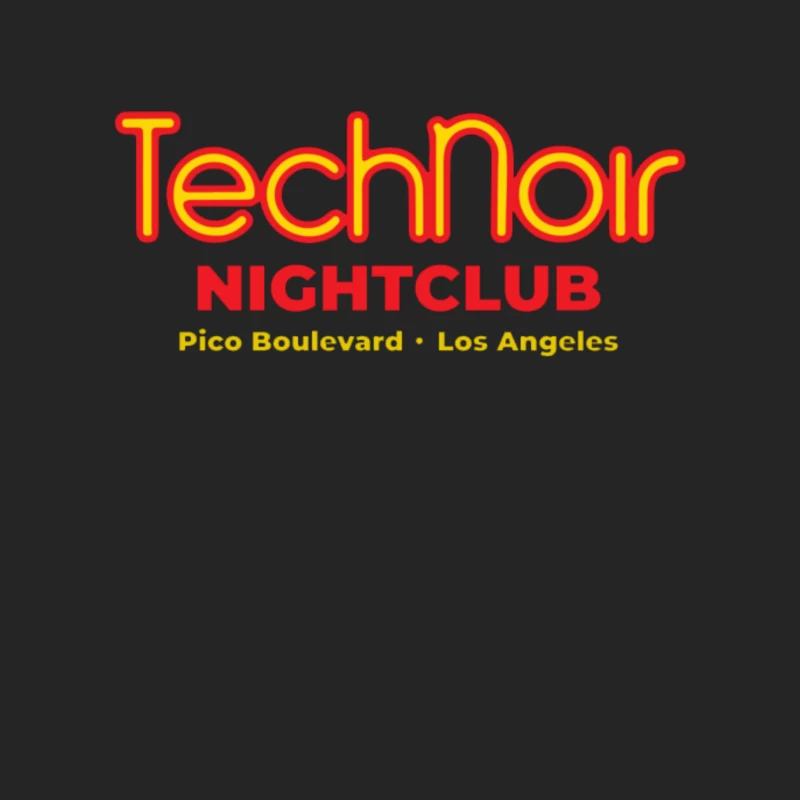 TechNoir Los Angeles Male Pullover Sweatshirt
