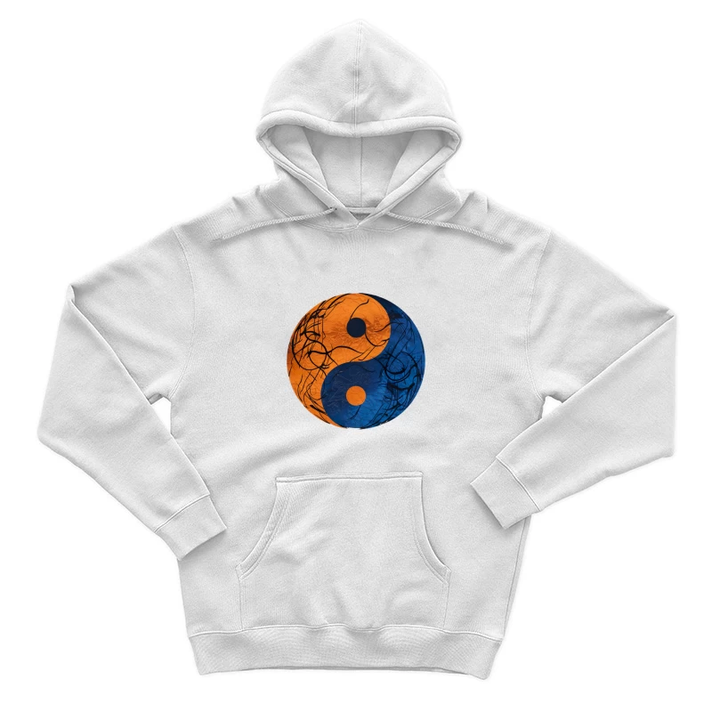 Symbole Yin Yang avec motifs Homme Sweat à capuche