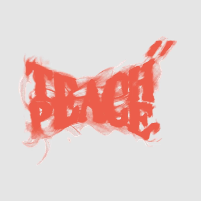 Rotes Tintenbild, abstrakte Kunst. Herren Pullover Hoodie