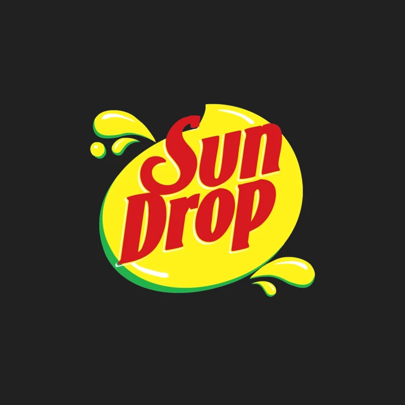 Sun Drop Soda Brand Vintage Logo Design Bucket Hat