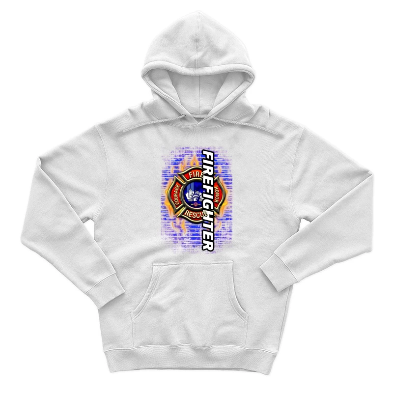 Hommage au courage et au sauvetage des pompiers Homme Sweat à capuche