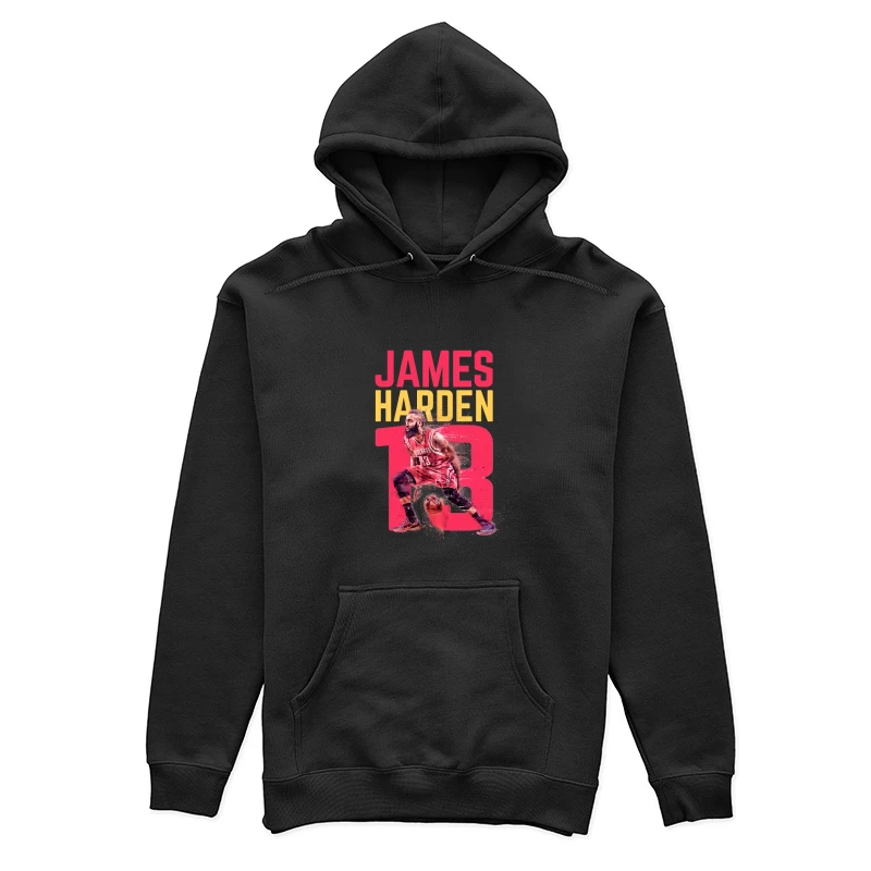 Basketballspieler James Harden Portrait Damen Pullover Hoodie