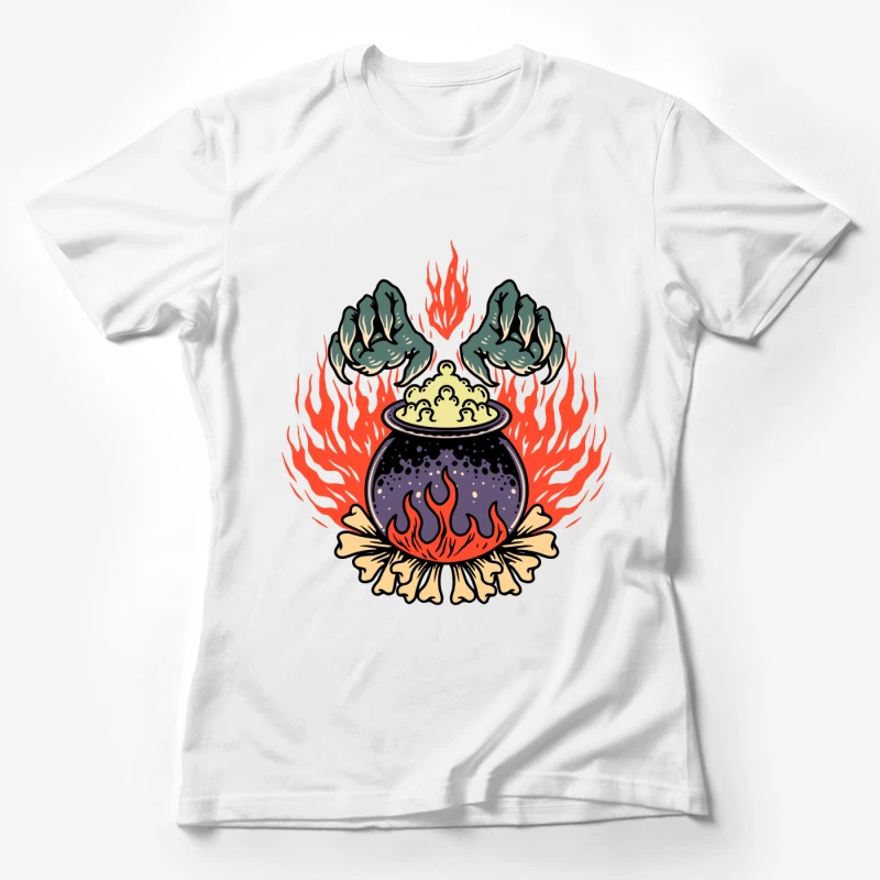 Cauldron of Flames Female T-Shirt