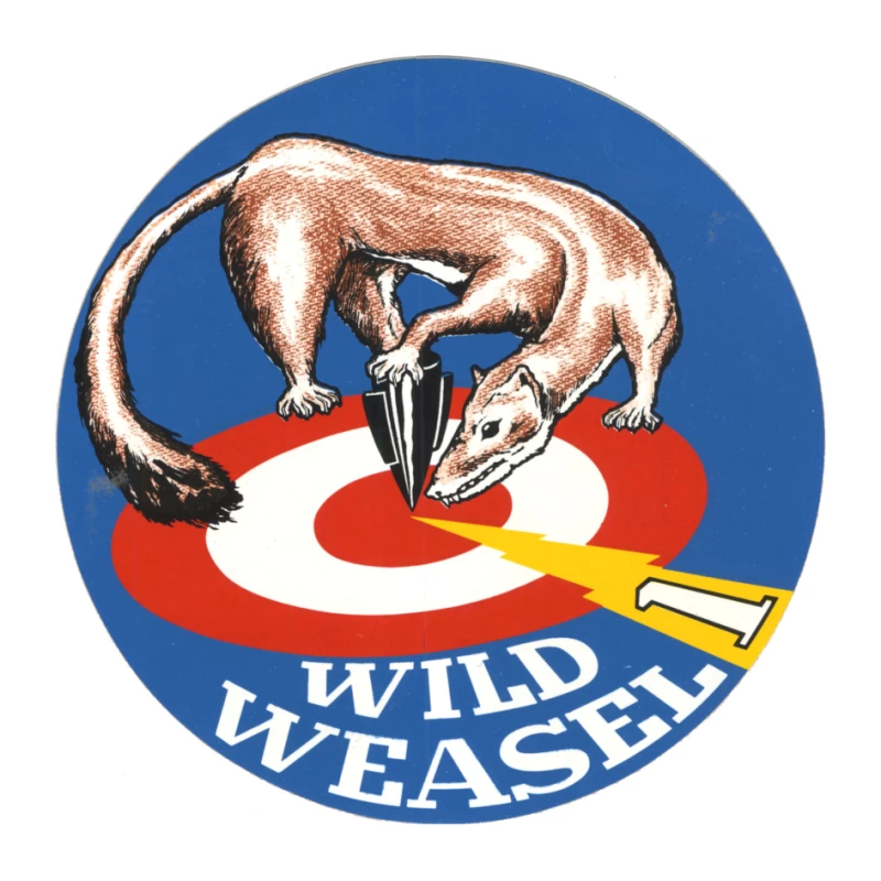 WILD WEASEL Pin