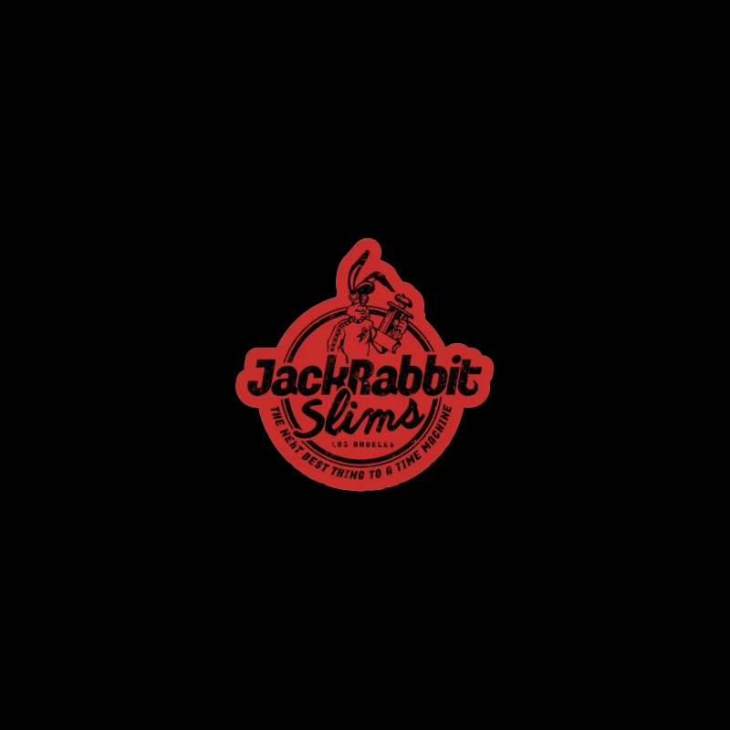 Jack Rabbit Slim's retro Red iPhone Case