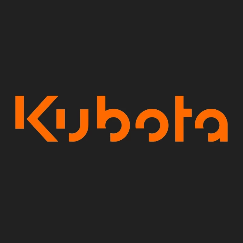 Kubota Corporation Orange Logo Design Bucket Hat