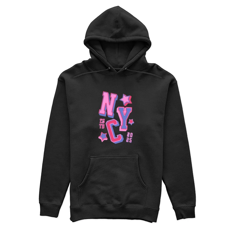 Design coloré de NYC avec étoiles Femme Sweat à capuche