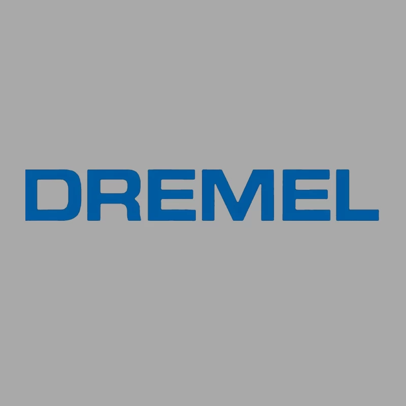 Dremel Power Tools Company Blue Logo Male Pullover Hoodie