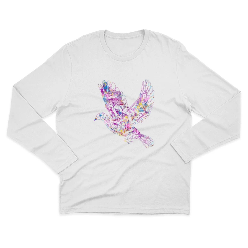 Coldplay Dove Fly Male Long Sleeve T-Shirt