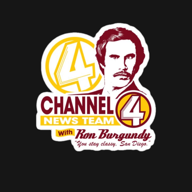 KVWN Channel 4 News Logo 3 Male Long Sleeve T-Shirt