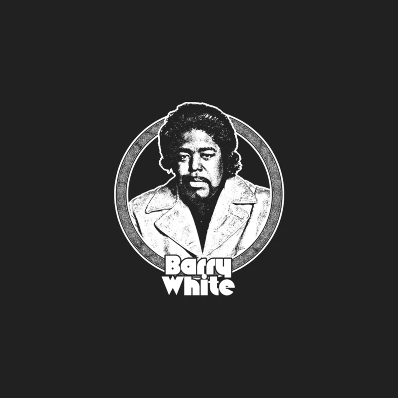 Barry White  Retro Style Fan Design Bucket Hat