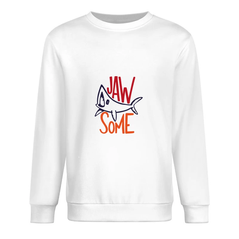 Design de requin amusant Homme Sweat-shirt à enfiler