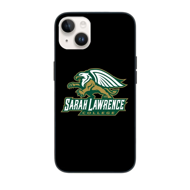 Sarah Lawrence College Griffin Athletic Logo iPhone Case