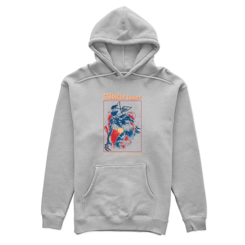 Stranger Things Artwork Female Pullover Hoodie