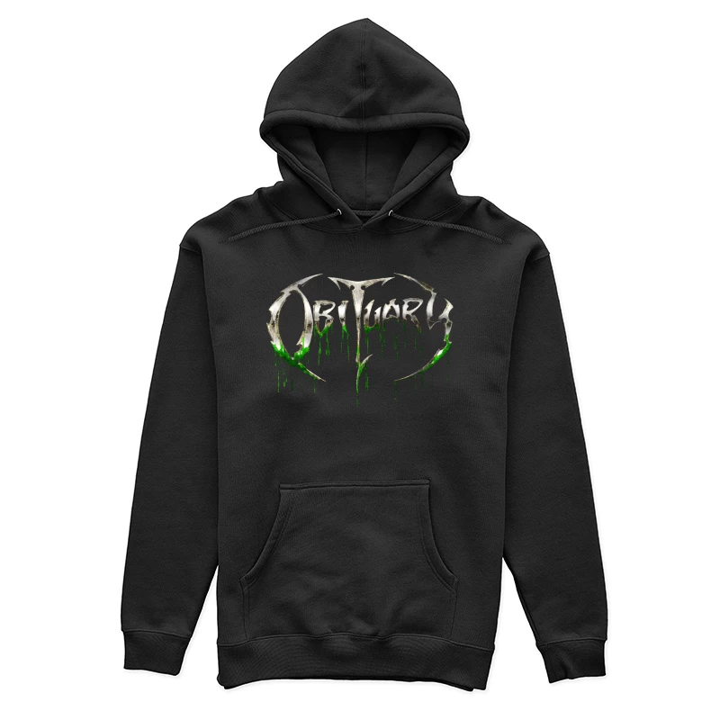 Obituary Slowly We Rot Logo Female Pullover Hoodie