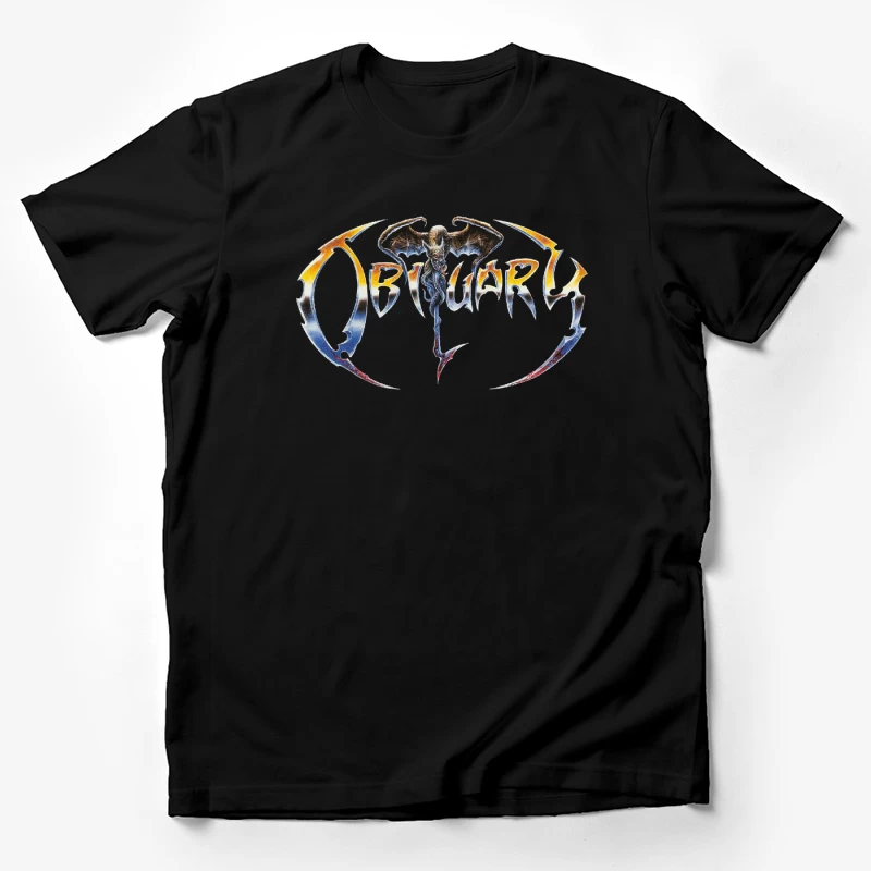 Obituary The End Complete Logo Male T-Shirt