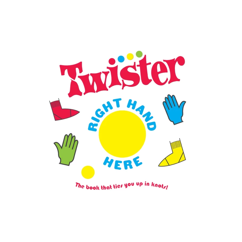 Twister Lets Play Game Throw Pillow